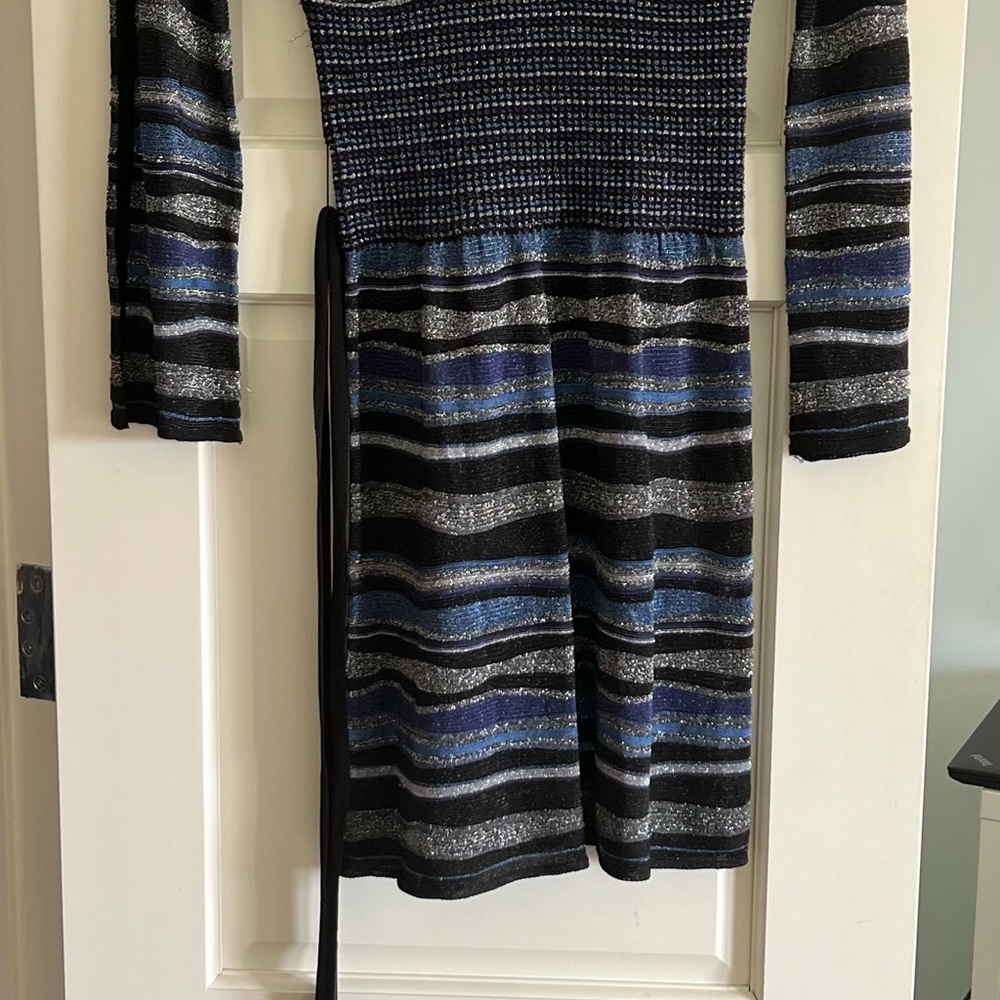 Striped Long Sleeve Dress